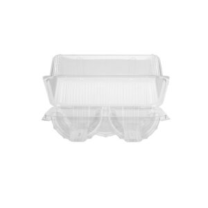 PET Clear Donut Clamshell 5 Compartment