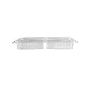 PET Clear Rectangular 4 Compartment