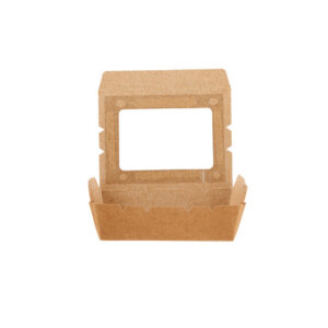 Kraft PE Lnch Box with Windw 120 oz