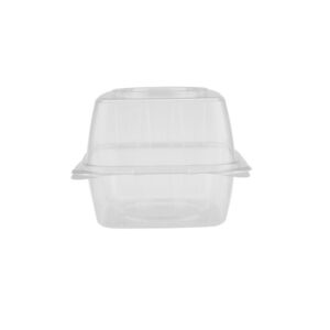 6 Croissant PET Clear Clamshell