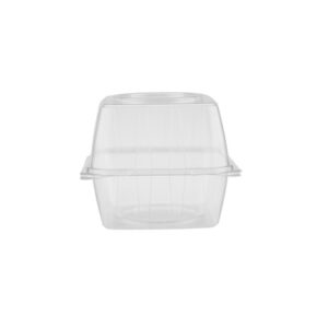 10 Croissant PET Clear Clamshell