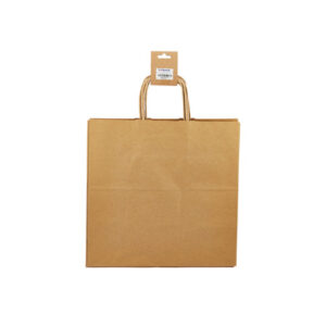 Brown Paper Bag Twisted Handle 34X18X33.5CM