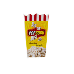 Printed Square Popcorn Tub 32oz