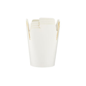 White Paper Pail Box Round 16oz