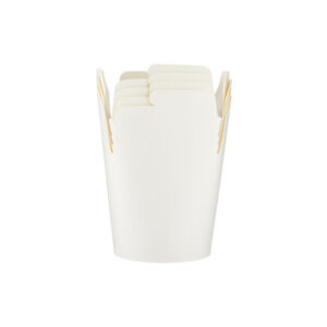 White Paper Pail Box Round 32oz