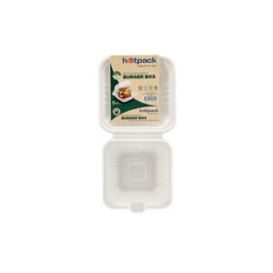 Bio Degradable 6" Burger Box